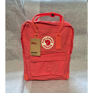 Fjallraven Waterproof Kanken Laptop 15" Bag Backpack Classic Peach Pink